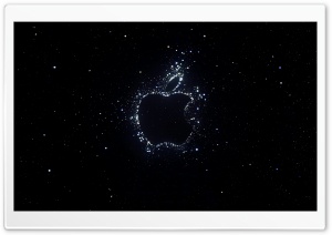 Apple Logo Space Ultra HD Wallpaper for 4K UHD Widescreen desktop, tablet & smartphone