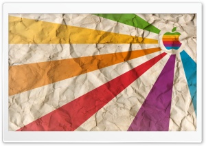 Apple Rainbow Ultra HD Wallpaper for 4K UHD Widescreen desktop, tablet & smartphone