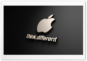 Apple Think Different Ultra HD Wallpaper for 4K UHD Widescreen desktop, tablet & smartphone
