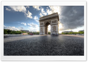 Arc De Triomphe, Paris Ultra HD Wallpaper for 4K UHD Widescreen desktop, tablet & smartphone