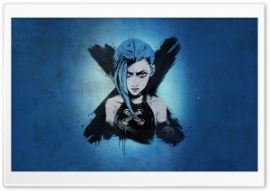 Arcane Jinx 4K UHD Wallpaper for Widescreen and UltraWide Desktop, UltraHD TV, Smartphone, Tablet