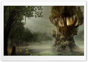 Arcania Gothic 4 Swamp Ultra HD Wallpaper for 4K UHD Widescreen desktop, tablet & smartphone