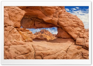 Arch, Fire Canyon, Valley of Fire, Nevada 4K UHD Wallpaper for Widescreen and UltraWide Desktop, UltraHD TV, Smartphone, Tablet
