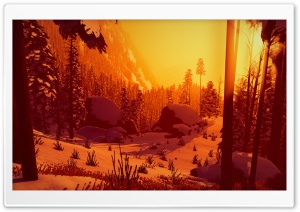 Arctic Awakening Game Sunset Ultra HD Wallpaper for 4K UHD Widescreen desktop, tablet & smartphone