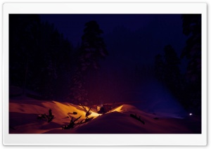 Arctic Awakening Night Ultra HD Wallpaper for 4K UHD Widescreen desktop, tablet & smartphone