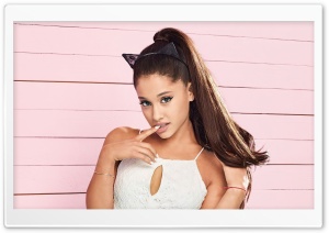 Ariana Grande Cat Ultra HD Wallpaper for 4K UHD Widescreen desktop, tablet & smartphone