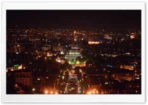 Armenia, Yerevan, At Night Ultra HD Wallpaper for 4K UHD Widescreen desktop, tablet & smartphone
