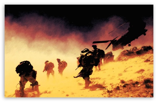 Army in the Desert UltraHD Wallpaper for Wide 16:10 Widescreen WHXGA WQXGA WUXGA WXGA ;
