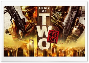 Army Of Two The 40th Day Ultra HD Wallpaper for 4K UHD Widescreen desktop, tablet & smartphone