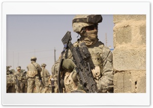Army Troops Ultra HD Wallpaper for 4K UHD Widescreen desktop, tablet & smartphone