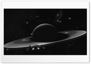 Arrival at Saturn Ultra HD Wallpaper for 4K UHD Widescreen desktop, tablet & smartphone