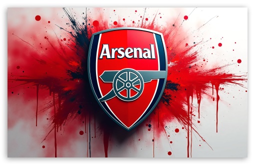 Arsenal FC Logo UltraHD Wallpaper for Widescreen 16:10 ;