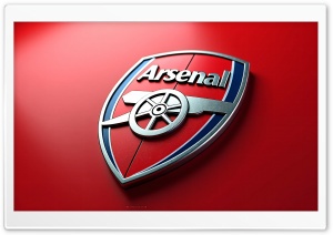 Arsenal FC Logo 4K UHD Wallpaper for Widescreen and UltraWide Desktop, UltraHD TV, Smartphone, Tablet