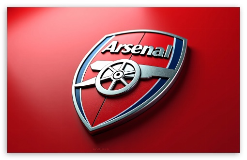 Arsenal FC Logo UltraHD Wallpaper for Widescreen 16:10 ;