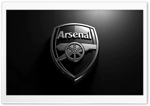 Arsenal FC Metal Logo 4K UHD Wallpaper for Widescreen and UltraWide Desktop, UltraHD TV, Smartphone, Tablet