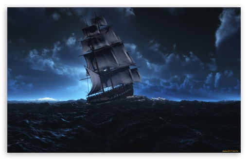 Art Ship Ultra HD Desktop Background Wallpaper for : Widescreen ...