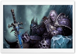 Arthas Menethil The Frozen Throne Ultra HD Wallpaper for 4K UHD Widescreen desktop, tablet & smartphone