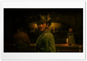 Arthur Morgan Devil 4K UHD Wallpaper for Widescreen and UltraWide Desktop, UltraHD TV, Smartphone, Tablet