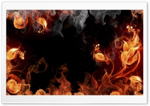 Artistic Fire Elemental Ultra HD Wallpaper for 4K UHD Widescreen desktop, tablet & smartphone