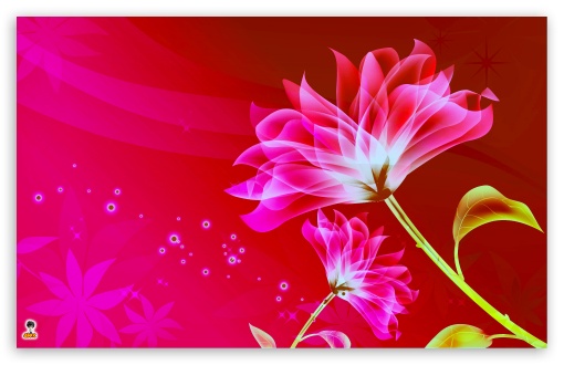 artistic flowers 001 UltraHD Wallpaper for Widescreen 16:10 ;