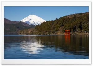 Ashinoko Lake Ultra HD Wallpaper for 4K UHD Widescreen desktop, tablet & smartphone
