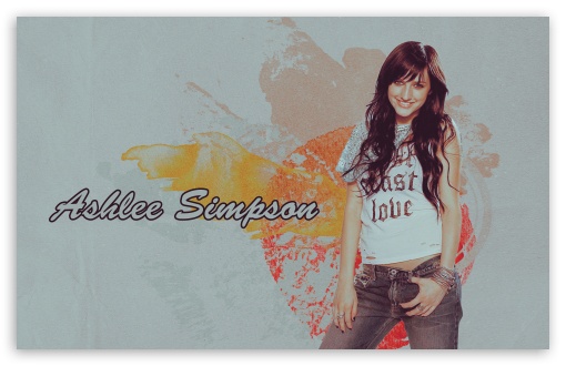 Ashlee Simpson UltraHD Wallpaper for Widescreen 16:10 ;