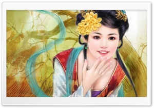 Asian Art Ultra HD Wallpaper for 4K UHD Widescreen desktop, tablet & smartphone