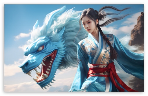 Asian Blue Dragon Girl Digital Art UltraHD Wallpaper for Wide 16:10 5:3 Widescreen WHXGA WQXGA WUXGA WXGA WGA ; UltraWide 21:9 24:10 ; 8K UHD TV 16:9 Ultra High Definition 2160p 1440p 1080p 900p 720p ; UHD 16:9 2160p 1440p 1080p 900p 720p ; Standard 4:3 5:4 3:2 Fullscreen UXGA XGA SVGA QSXGA SXGA DVGA HVGA HQVGA ( Apple PowerBook G4 iPhone 4 3G 3GS iPod Touch ) ; Smartphone 16:9 3:2 5:3 2160p 1440p 1080p 900p 720p DVGA HVGA HQVGA ( Apple PowerBook G4 iPhone 4 3G 3GS iPod Touch ) WGA ; iPad 1/2/Mini ; Mobile 4:3 5:3 3:2 16:9 5:4 - UXGA XGA SVGA WGA DVGA HVGA HQVGA ( Apple PowerBook G4 iPhone 4 3G 3GS iPod Touch ) 2160p 1440p 1080p 900p 720p QSXGA SXGA ;