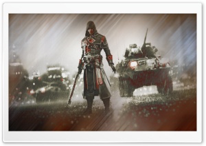 Assassin Battle Ultra HD Wallpaper for 4K UHD Widescreen desktop, tablet & smartphone