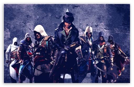 Assassin Creed Family UltraHD Wallpaper for Widescreen 16:10 ;