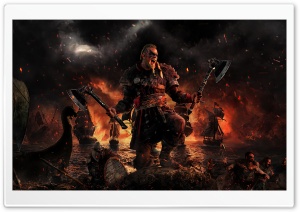 Assassin s Creed Valhalla Combat 2020 Video Game Ultra HD Wallpaper for 4K UHD Widescreen desktop, tablet & smartphone