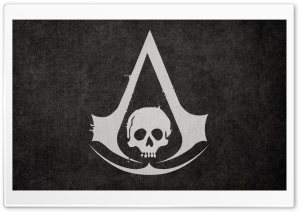Assassins Creed 4 Pirate Flag Ultra HD Wallpaper for 4K UHD Widescreen desktop, tablet & smartphone