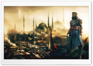 Basim AC Assassins Creed Mirage 2023 Video Game Ultra HD Desktop Background  Wallpaper for 4K UHD TV : Widescreen & UltraWide Desktop & Laptop : Tablet  : Smartphone