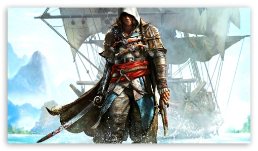 Assassins Creed Black Flag UltraHD Wallpaper for HD 16:9 ;