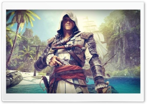Assassins Creed Black Flag - Edward Kenway Ultra HD Wallpaper for 4K UHD Widescreen desktop, tablet & smartphone
