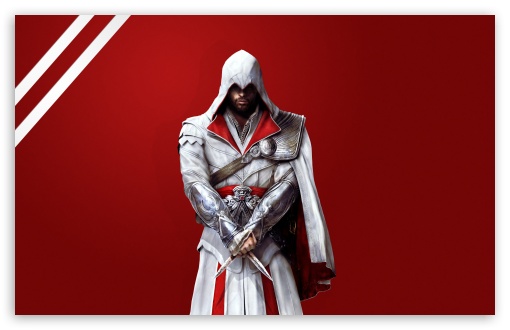 Assassins Creed Brotherhood Ezio WQHD 1440p Wallpaper  Pixelzcc