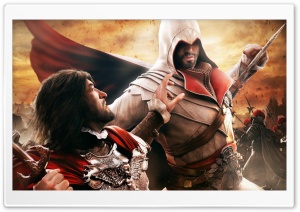 Assassin's Creed Brotherhood Fight Ultra HD Wallpaper for 4K UHD Widescreen desktop, tablet & smartphone