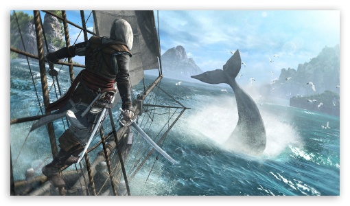 Assassins Creed IV Black Flag UltraHD Wallpaper for HD 16:9 ;