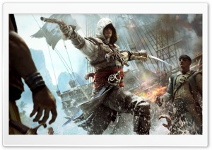 Assassins Creed IV Black Flag Edward Kenway Ultra HD Wallpaper for 4K UHD Widescreen desktop, tablet & smartphone