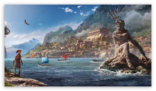 Assassins Creed Odyssey UltraHD Wallpaper for 8K UHD TV 16:9 Ultra High Definition 2160p 1440p 1080p 900p 720p ; Mobile 16:9 - 2160p 1440p 1080p 900p 720p ;