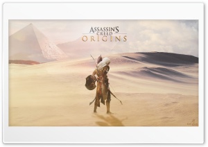 Assassins Creed Origins Bayek Ultra HD Wallpaper for 4K UHD Widescreen desktop, tablet & smartphone