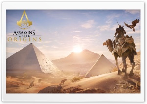 Assassins Creed Origins Pyramids Ultra HD Wallpaper for 4K UHD Widescreen desktop, tablet & smartphone