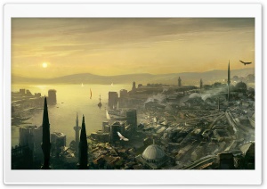Assassin's Creed Revelations Constantinople Concept Art Ultra HD Wallpaper for 4K UHD Widescreen desktop, tablet & smartphone