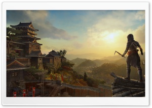 Assassins Creed Shadows, Naoe, Medieval Japan, 2024 Video Game Screenshot Ultra HD Wallpaper for 4K UHD Widescreen desktop, tablet & smartphone