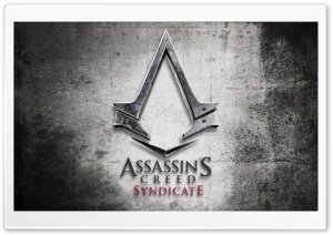 Assassins Creed Syndicate Logo Ultra HD Wallpaper for 4K UHD Widescreen desktop, tablet & smartphone