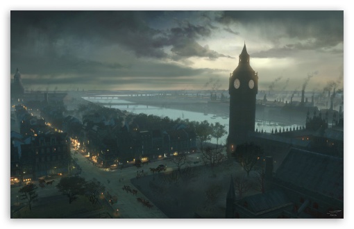 Assassins Creed Syndicate Westminster, London 1868 UltraHD Wallpaper for Wide 16:10 Widescreen WHXGA WQXGA WUXGA WXGA ; 8K UHD TV 16:9 Ultra High Definition 2160p 1440p 1080p 900p 720p ; Mobile 16:9 - 2160p 1440p 1080p 900p 720p ;
