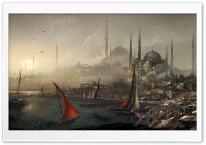 Assassin's Creed The City Port Ultra HD Wallpaper for 4K UHD Widescreen desktop, tablet & smartphone