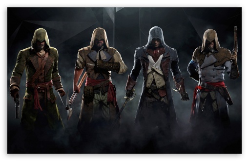 Assassins Creed Unity High Resolution Background UltraHD Wallpaper for Wide 16:10 5:3 Widescreen WHXGA WQXGA WUXGA WXGA WGA ; 8K UHD TV 16:9 Ultra High Definition 2160p 1440p 1080p 900p 720p ; Mobile 5:3 16:9 - WGA 2160p 1440p 1080p 900p 720p ;