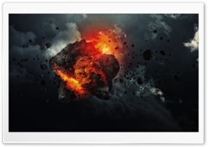 Asteroid Ultra HD Wallpaper for 4K UHD Widescreen desktop, tablet & smartphone