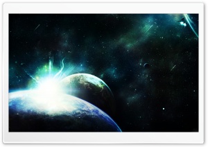 Asteroid Impact Ultra HD Wallpaper for 4K UHD Widescreen desktop, tablet & smartphone